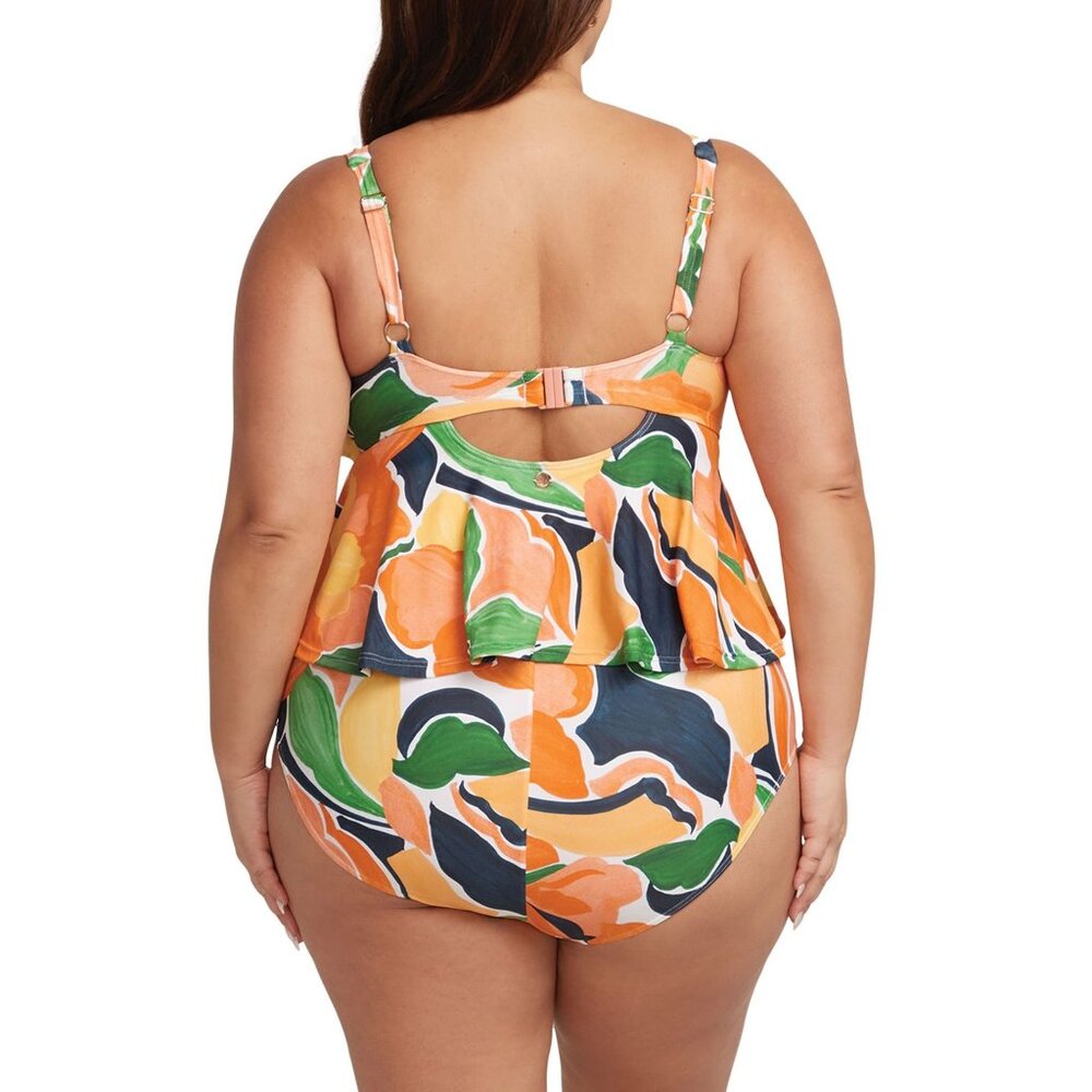 🆕 ARTESANDS De L'Hortus Chagall Ruffle One Piece Swimsuit 18+ - Picture 2 of 8